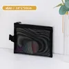 Cosmetic Bags 1pc Black Mesh Women'S Bag Transparent Travel Comsetics Brushes Organizer Beauty Case Small Large Toiletry Makeup