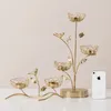 Candle Holders Nordic Holder Candlestick Gold Decorative Candleholder Center Dining Table Chandelier Modern Decor