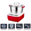 Processors Lectric 5L/7L Flour Mixers Home Pizza Wake Up Dough Mixer Stainless Steel Basin Bread Kneading Machine Food Pasta Stirring Maker