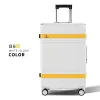 Bagaż Fashion Hasło walizka aluminiowa obudowa wózka Ramka duża pojemność Kobieta w walizce kabiny bagażu 20 cali
