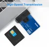 CR318 USB -smartkortläsare för Bank Card SIM ID CAC -kortläsaranslutning Adapter USB för Windows 7/8/10 / Mac OS -dator