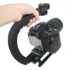 Brackets U C Shaped Holder Grip Video Handheld Stabilizer for Dslr Nikon Canon Sony Camera and Light Portable Slr Steadicam for Gopro U