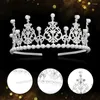 Coix de cheveux Yy Perle Tiaras and Crowns Luxury Princess Pageant Engagement Accessoires de mariage pour les bijoux de mariée Shine Crystal Crown