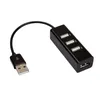 USB 2.0 어댑터 4 포트 스플리터 고속 어댑터 노트북 PC 컴퓨터 액세서리 미니 허브 소켓 패턴