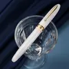 Hongdian N9 Fountain Pen Sea Of Cloud series Steel/Blade Nib Business Office Signature Resin Pen Rotating filling gifts Pens 240409