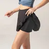 Skirts Womens Tennis Skorts Skirts Ultra-thin Breathable Sports Pleated Skirts High Waisted Pockets Slim Fitness Mini Skirt Y240420