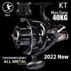 Accessoires ql KT All Metal NEU 12+1BB CNC FISCHING ROEL FISHING ROEL 40 kg Maximalstat