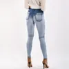 Women's Jeans Moto Biker For Women 2024 Stretch Denim Pencil Pants Woman Streetwear Mujer Pantalon Femme Big Size 3xl 4xl