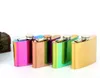 20pcs 3 Colors 6oz Hip Flask Flagon Jug Rose Gold Rainbow Colorful Stainless Steel Wine Glass Whiskey Water Bottle Wine Glasses DH3540229