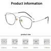 Lunettes de lecture pochromiques hommes Cadre rond