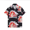 2024SS Designer Stripe Polo camisa t camisetas Snake Polos Bee Floral Bordado Mens High Street Fashion Horse Polo T-Shirt#190