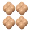 Figurine decorative 24 pezzi imitazione uova di simulazione ornamenti in bianco decorazioni per feste per pp fai -da -te Falso in plastica desktop falso