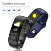 Wristbands P12 ECG PPG Smart Bracelet Blood Pressure Heart Rate Monitor Smartband Sports IP67 Waterproof Fitness Tracker Wristband