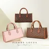 Pierre Loues 브랜드 디자이너 도매 여성 가방 여성 지갑 및 핸드백 라벨 PU 가죽 토트 가방