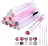 Makeup Brushes 50Pcs Mascara Wands With Tube Empty Spoolie Lash Brush Disposable Tool255g2586040