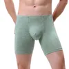 Underbyxor mäns sexiga underkläder fast färg mode mjuka trosor knickers shorts roupa interiör maskulina