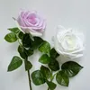 Decorative Flowers Purple Artifical Flower Rose With Stems White Roses Long Stem Wedding Arch Decoration Floral Arrangement