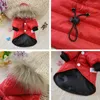 Hundekleidung winddichtes Haustier warm gepolstert Down Hoodie Snowsuit Mantel kleine Jacke Mode Winterkleidung für Welpen Chihuahua Yorkie