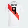 Maglie da calcio Perù 2024 A traslocare le camicie da calcio Copa Pizarro Farfan Cueva EleCcion Peruana Cuevas Solano Flores Cubillas Pineau Abbigliamento da esterno Kit per bambini