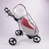 PVC -Golfbeutel Regenabdeckung Durchscheinende Regenhaube für Golfbeutel Push Carts mit Reißverschluss Golf Stangenbeutel Cover Outdoor Sporting Supplies 240411