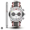 2022 The high-quality goods Men Luxury Watches six stitches series All dials work Mens quartz Watch CARLF brand clock Fashion Roun211o
