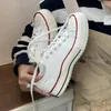 Casual Shoes Summer Basic Women Canvas Low Top Girls Students Black School Lace Up White Sport 35-40 All Match