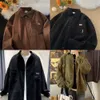 Long Corduroy Sleeved Korean Version Loose Fitting Shirt Spring and Autumn Trend Versatile Student Coat for Men