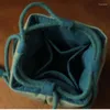 Storage Bags Drawstring Bag Travel Tea Set Teapot Teacup Cloth Portable Cup Bowl Organizer