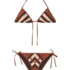 2024 Neue sexy Frauenbekleidungsdesigner Bikini Set mit Riemenform Badeanzug Frauenbadeanzug Strand Frauen Badeanzug gemischter Luxusmarken Badeanzug