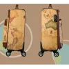 Bagagli bagagli 2023 Case di carrello retrò di moda, grande capacità, aggiornamento nuovo di zecca, 20 "24", adatto a varie attività di viaggio