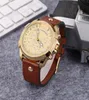 Nouveau bracelet de luxe Montre Luxe Military Clock Trump en cuir 53 mm Big Dallows Men039s Sport Quartz Watch Casual Classic 1720232