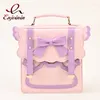 School Bags Cute Bow Backpack For Young Girls Kawaii Transparent Jk Uniform Bag Lolita Cosplay SHoulder WomenPurses And Handbgs