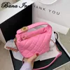 Umhängetaschen Crossbody für Frauen Luxus Handtasche Klassische Eimerbeutel Süßigkeiten Farbe Weiche Lederkupplung Geldbeutel Kette