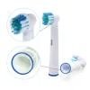 Cabeças de 8x Cabeças de escova de reposição para oralbas de dentes de dentes oralbs Avanço avançado Power Pro Health/Triumph/3D Excel/Vitalidade Precisão Limpeza