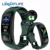 Браслеты P12 ECG PPG Smart Bracelet Bracelet Monitor Country Date Monitor