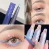 Eyeliner impermeabile lucido e lucido eyeliner blu eyeliner matita oro ombretto glitter viola ombretto sdraiato a seta di bellezza cosmetici di bellezza Cosmetici Strumento per il trucco da donna