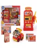 Coreia Robocar Poli Cars Amber Roy Modelo posto de gasolina Crianças Anime Música Figura de ação leve Figura para crianças Presentes8038530