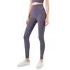 Yoga Lu Lu Color Sólida Calça Feminina Alinhamento High Cantura Esportes Conjunto de Fitness Cletas Elastic Elastic Fitness Feminina Esportes ao ar livre Leggings Tights Lu-088 205 709