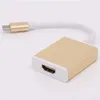 USB-adapter för USB 3.1 USB-C till HDMI-kompatibel omvandlare för Air Pro MateBook/Samsung Tablet iPad 4K Cable HD Video Monitor