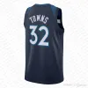 5 Anthony Edwards Rudy Gobert Karl-Anthony Towns Basketball Jersey Naz Reid Timberwolve Dangelo Russell Wendell Moore Jr. Jaden McDaniels 2024 City Mike Conley