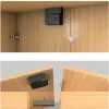 Kontrollera smart trä dörrlås nyckelfri osynlig elektronisk låskort bukkle ttlock app låsande skåp skåp möbler lådan smarta lås