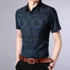 Men's Casual Shirts Business Short Sleeve Shirt Formal Office Men Tshirt