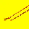Chokers jóias da moda moderna cor de ouro de aço inoxidável de aço de aço inoxidável Mulheres Chain Chain Chaker Short CharclesChokers230o