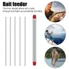 Accessories 5pcs/set Earthworm Hooking Needle Stainless Steel Hollow Gas Needle Fishing Tools Worm Baiting Needle Driller 20cm Hook Needles