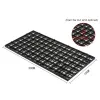 Akvarier 4st Aquarium Fish Tank Divider Isolation Clip Partition Plate With 8 Suction Cups Clamp Separation Aquarium Tank Tool Grille