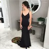 Festklänningar Janevini 2024 Saudiarabien Kvällslång blommig spetsbroderi sjöjungfru svart vintage formella klänningar sukienki dlugie