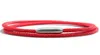 Simpucibile multistrato di corda di bracciale rosso in acciaio inossidabile Braclotto a corda magnetica per donne da uomo Pulseira Pulseira Charm 3707236 3707236