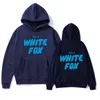 Luxury Hoodie White Foxx Designer Sweatshirt Foxs Men hoody Sweatshirts For Stylist Jacket Långärmade huvor Casual Women Pullover