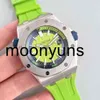 Piquet Audemar Luxury Watch para hombres Relojes mecánicos 15710 S Sports luminosos totalmente automáticos Muñecas de la marca suiza Sports de alta calidad