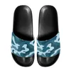 Slippers Style Men Pink Camouflage plage maison maison décontractée chaussures plates non glissantes Eva Sole PU supérieur facile à nettoyer